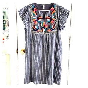 SIZE MEDIUM denim style dress.
